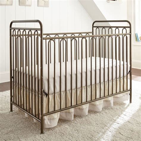 wayfair metal crib support mattress